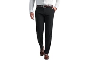 Hagger Men's JMH Premium Wool Tailored Fit Flat Front Suit Separates Pant