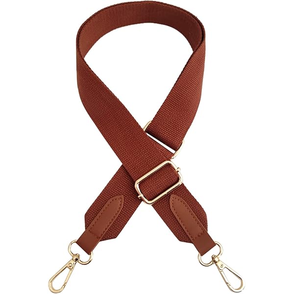Leather Replacement Strap Elegant Red and Tan 1.25 main image 3