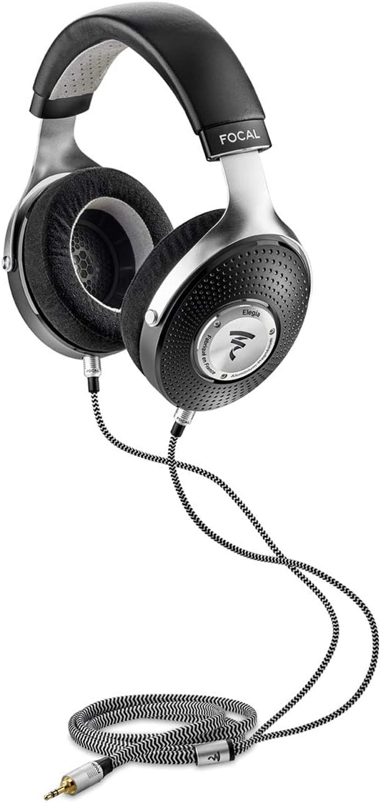 Focal ELEGIA Audiophile Circum-Aural Closed-Back Over-Ear Headphones (Black/Silver) - Image 3