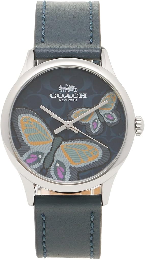 Amazon コーチ 腕時計 レディース アウトレット Coach W1546 Nv Nv ネイビー 並行輸入品 レディース腕時計 腕時計 通販