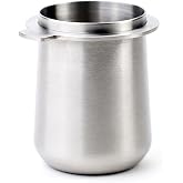 CREMA 54mm Dosing Cup, Brushed Silver, Stainless Steel