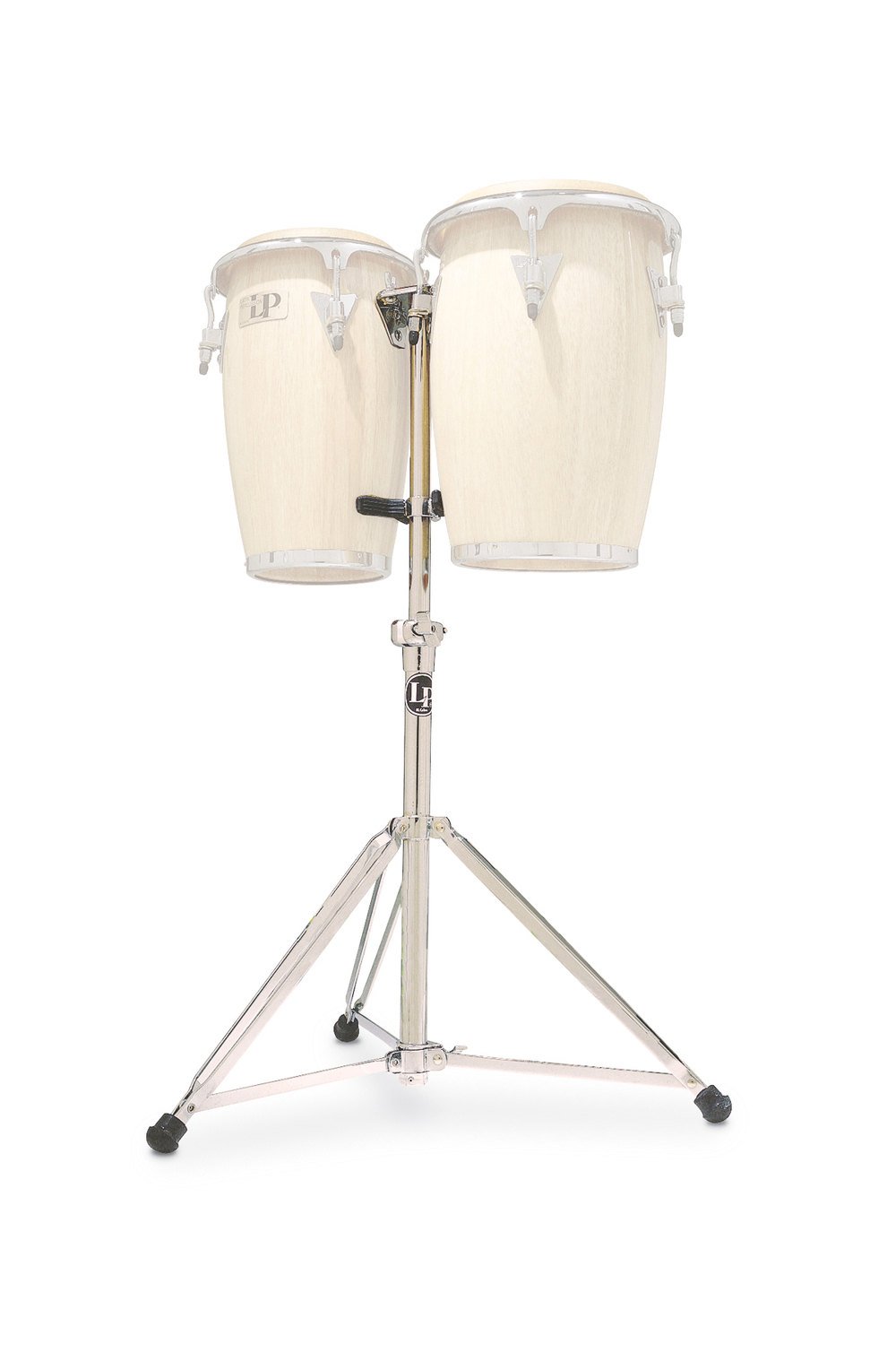 LP Latin Percussion Congaständer Junior Double für LP Jr. Congas, doppelstrebig, verchromter Stahl, LP299