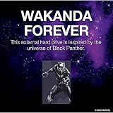 Seagate FireCuda 2TB External Hard Drive Marvel Black Panther PS4 PS5 Xbox PC view 6