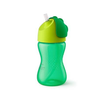 Philips Avent SCF798/01 Strohhalmbecher, 300 ml, grün/hellgrün