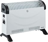 Igenix IG5200 2000W Portable Convector Heater Thermostat White Home Office view 2