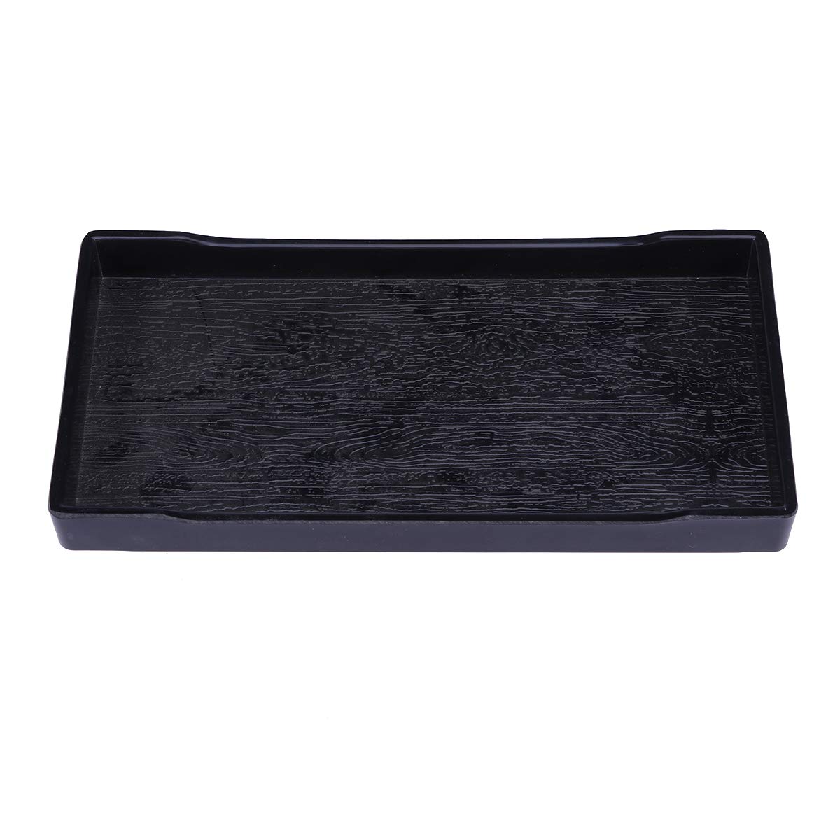 Balacoo Reptile Bowl Large Food and Water Dish Also Fit for Bath Pet Supplies - Small Size (Black)