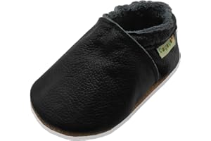 SAYOYO Baby Shoes Soft Leather Sole Infant Moccasins Toddler Prewalker Shoes