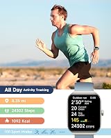 TOOBUR Smart Watch Women Alexa 1.95" Fitness Calls IP68 Waterproof Android iOS view 5