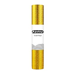 GIRAFVINYL Holographic Gold Vinyl - 12" x6ft Gold