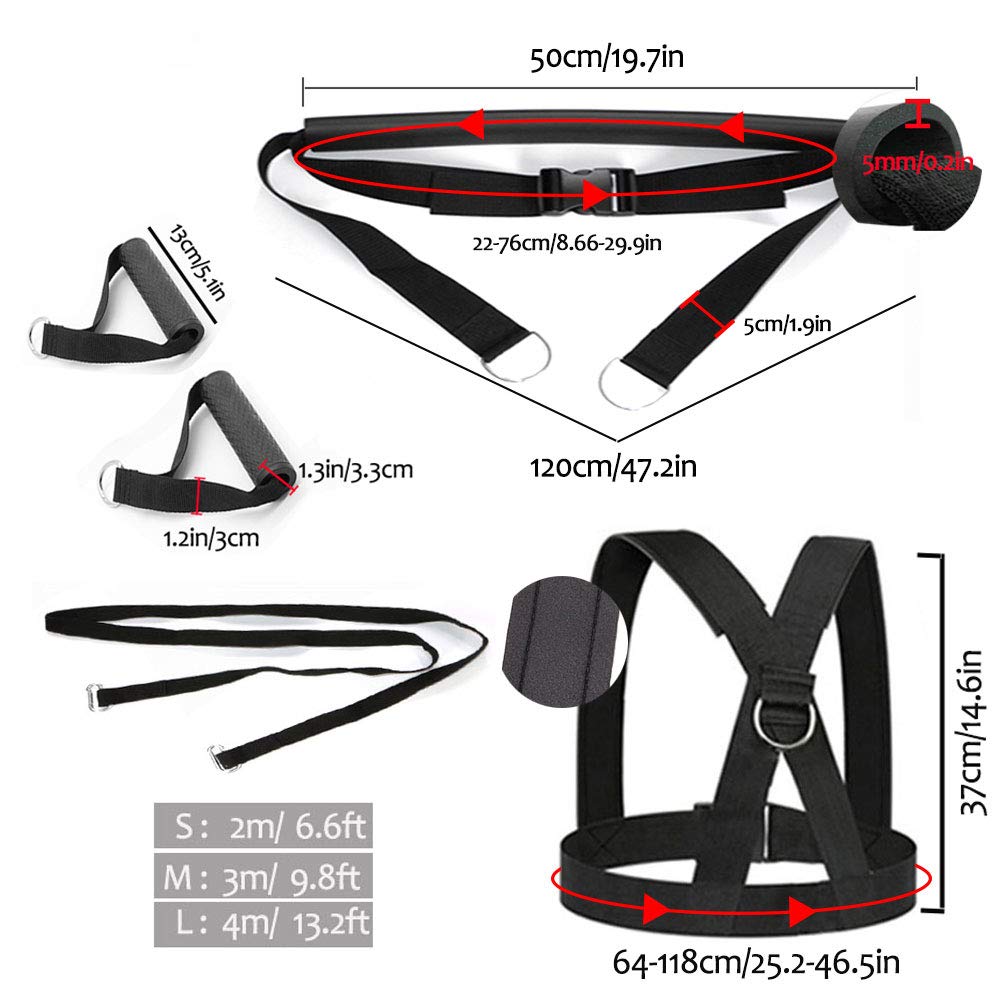 speed sled harness
