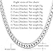 U7 Hip Hop Necklace Men Solid Links Party Jewelry 6MM Thick Platinum Plated Snake Curb Chain 28 Inch