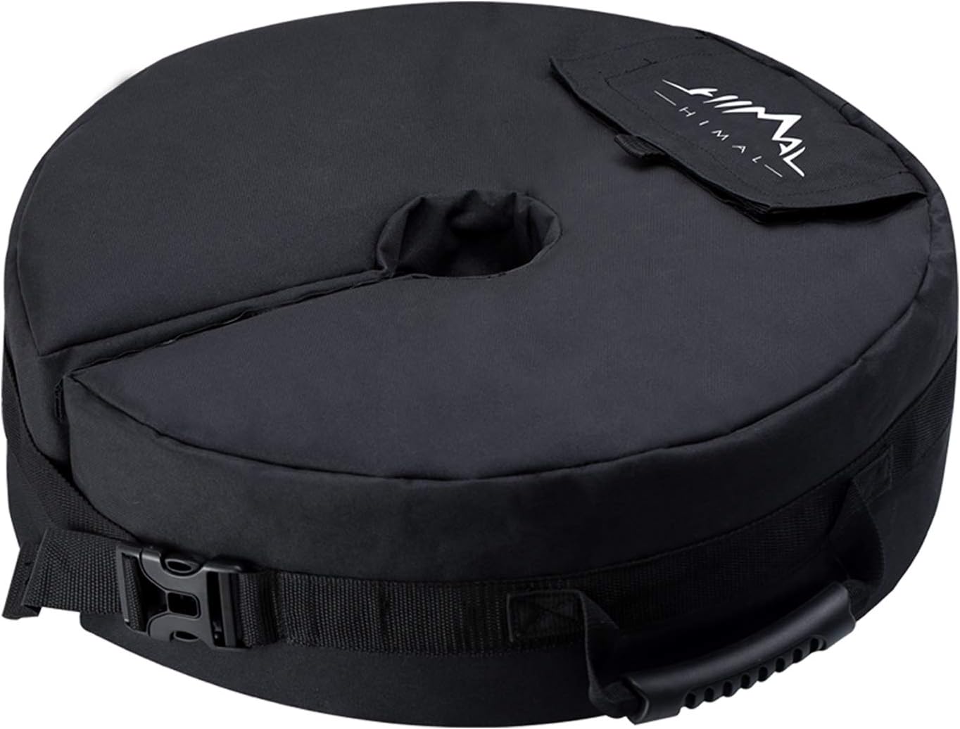 Heavy Duty 900d Rip Stop Polyester Tear Resistant Uv Protection 18 For Most Patio Umbrella Base Up To 90lbs Round Black Himal Outdoors Umbrella Base Weight Bag Patio Lawn Garden Patio Furniture Accessories