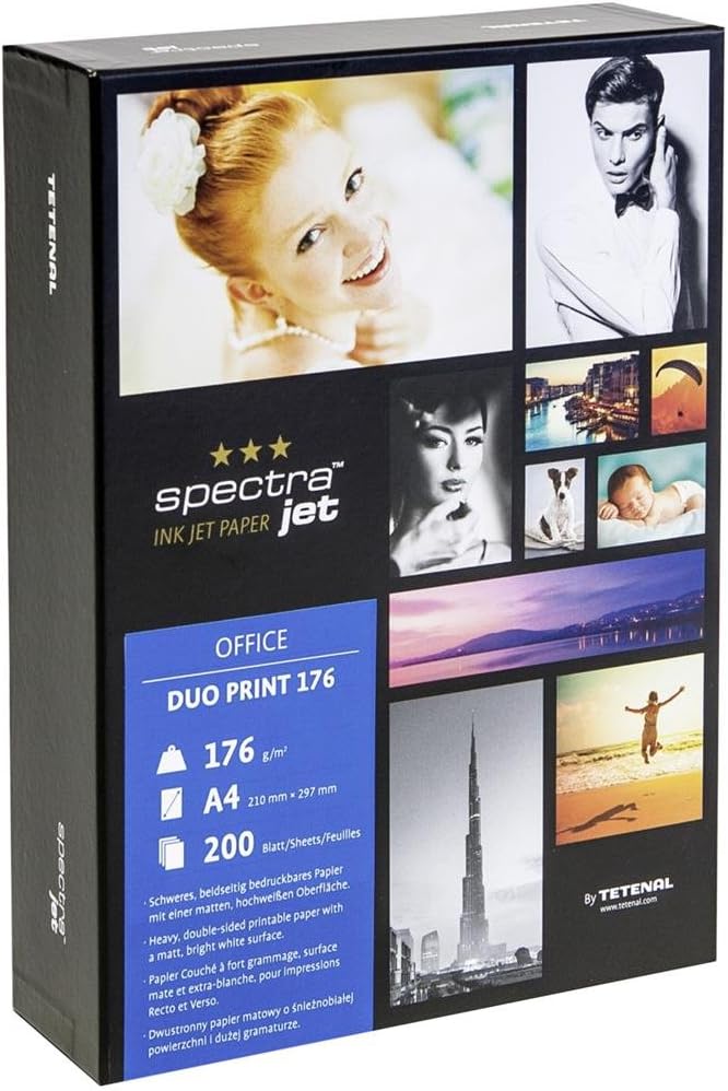 Tetenal Spectra Jet Duo Print 200 feuilles 176g A4