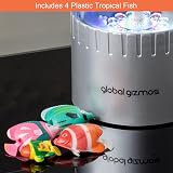 Global Gizmos Bubble Fish Lamp 32cm Colour Changing Mood Light view 5
