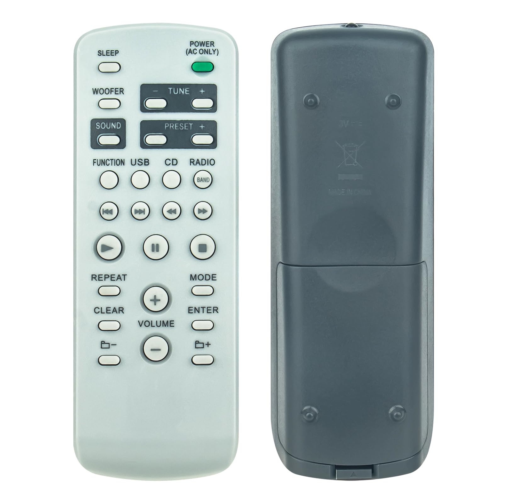 AULCMEET RMT-CG880A RMT-CG880AD New Replacement Remote Control Compatible with Sony CD Radio Cassette Player Recorder CFD-RG880CP CFDRG880CP
