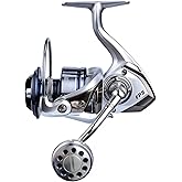 Saltwater Spinning Reel, 13+1BB Smooth Saltwater Fishing Reels, Carbon Drag