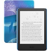 Amazon Kindle Kids 16GB (2024 model) - If it breaks, we will replace it, includes ad-free books and cover, with glare-free display, fast page turns - Space Whale