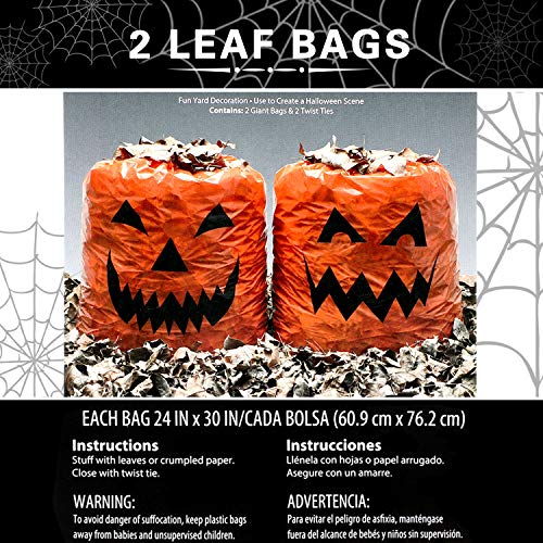 orange pumpkin leaf bolsas