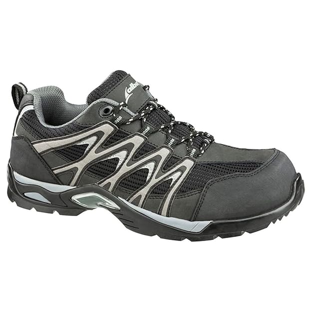 Albatros Silver Racer Xts Low, Unisex-Erwachsene Sicherheitsschuhe, Mehrfarbig (Schwarz-Grau)