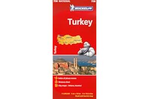 Turquie 758 N.E. - Carte nat.