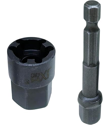 Tamper Proof Security Tri-Groove Nut Driver Socket Tool，for M8