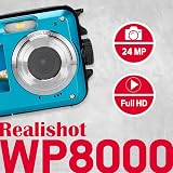 AgfaPhoto Realishot WP8000 Waterproof Digital Camera 24MP Full HD Dual Screen view 6