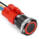 XINYIELE 16MM Latching 12V Push Button Switch On