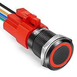 XINYIELE 16MM Latching 12V Push Button Switch On