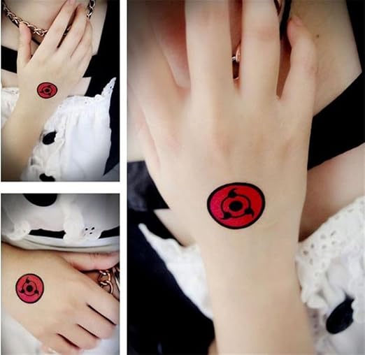 Amazoncom Naruto Uchiha Sasuke Sharingan Sign Cosplay
