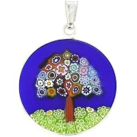 Glass Of Venice Murano Glass Millefiori Small Cross Pendant – Handmade Italian Jewelry With Authenticity Document - View #7
