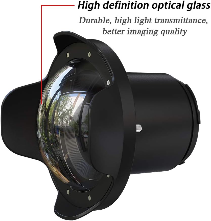 Sea frogs 6'' Dry Dome Port For Sony a7RIII/a9(16-35mm) Canon EOS 750D/760D (18-55 mm) Canon 80D/750D/760D(18-135mm) Fujifilm X-T2(16-50mm/16-55mm/18-55mm) - Image 5