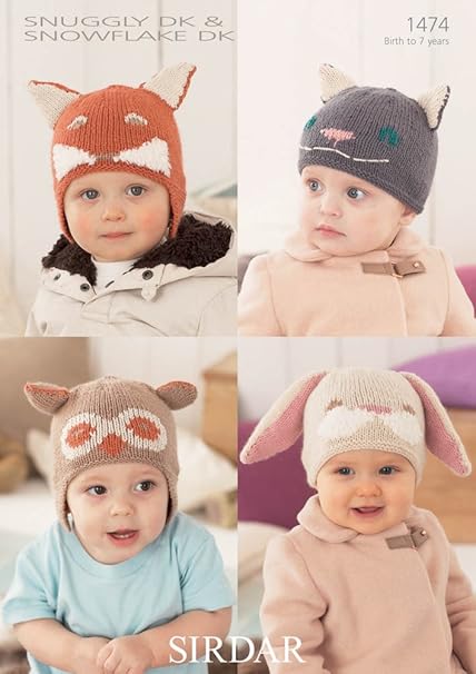 infant animal hats