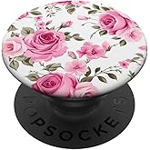 Pink Roses PopSockets Adhesive PopGrip
