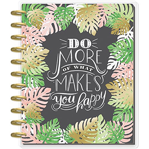 Me & My Big Ideas the Happy Planner Enjoy All the Things-Big 18 Month (July 2018-December 2019), Multicolor