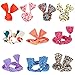 BMC 10 Womens Wire Bunny Ear Head Band Hair Wrap Bow Scarf Anti-Slip Twisted Tie
