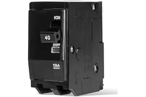 MUJURUR QO240CP,40 Amp 2P Circuit Breaker,Compatible with SD QO Load Center, CSED, and NQOD Distribution Panels,Indicator Light,40 Amp Tandem Breaker