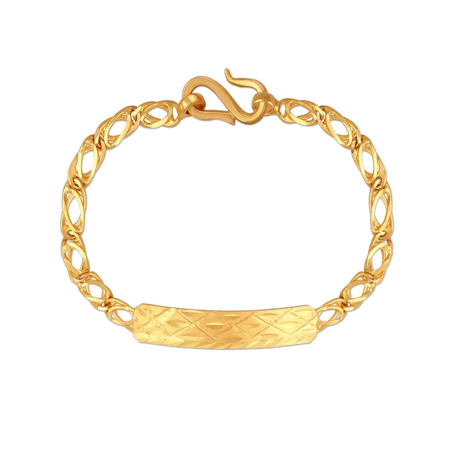 Buy Malabar Gold Diamonds 22k 916 Yellow Gold Bracelet For Girls At Amazon In