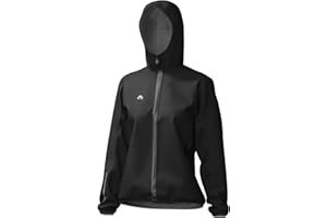 INBIKE Women's Cycling Rain Jackets Waterproof Windbreaker for Running Golf Hiking Camping Hooded Packable Coat