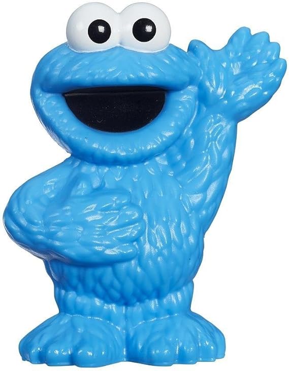 sesame street cookie monster figure 3 inches figures