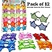 Dazzling Toys Star Shaped Sunglasses - Pack of 12 - Party Favor Gift for Kids
