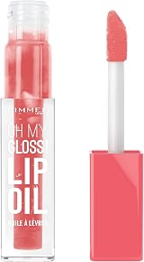 Rimmel Oh My Gloss Lip Oil 006 So Rosy Vegan Cruelty Free Hydration