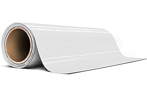VViViD White Gloss Air-Release Adhesive Vinyl Pinstripe Tape Roll (12 Inch x 20ft)