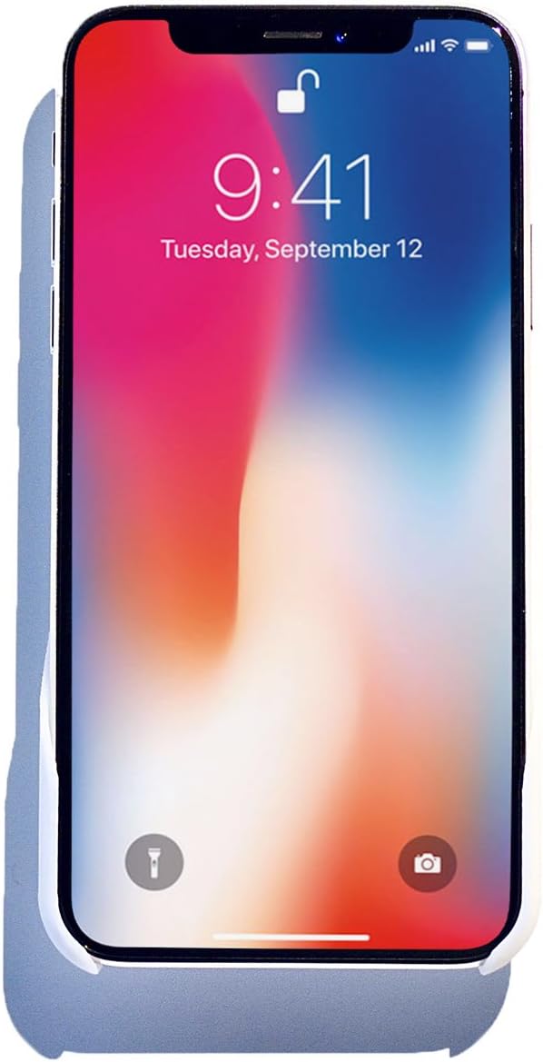 ShowerBud Shower Wall Phone Mount Compatible with Water Resistant iPhone X, XS