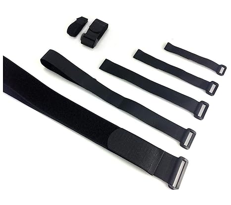 2 Gepäckgurte mit Klettverschlüssen von Alfatex by Velcro
