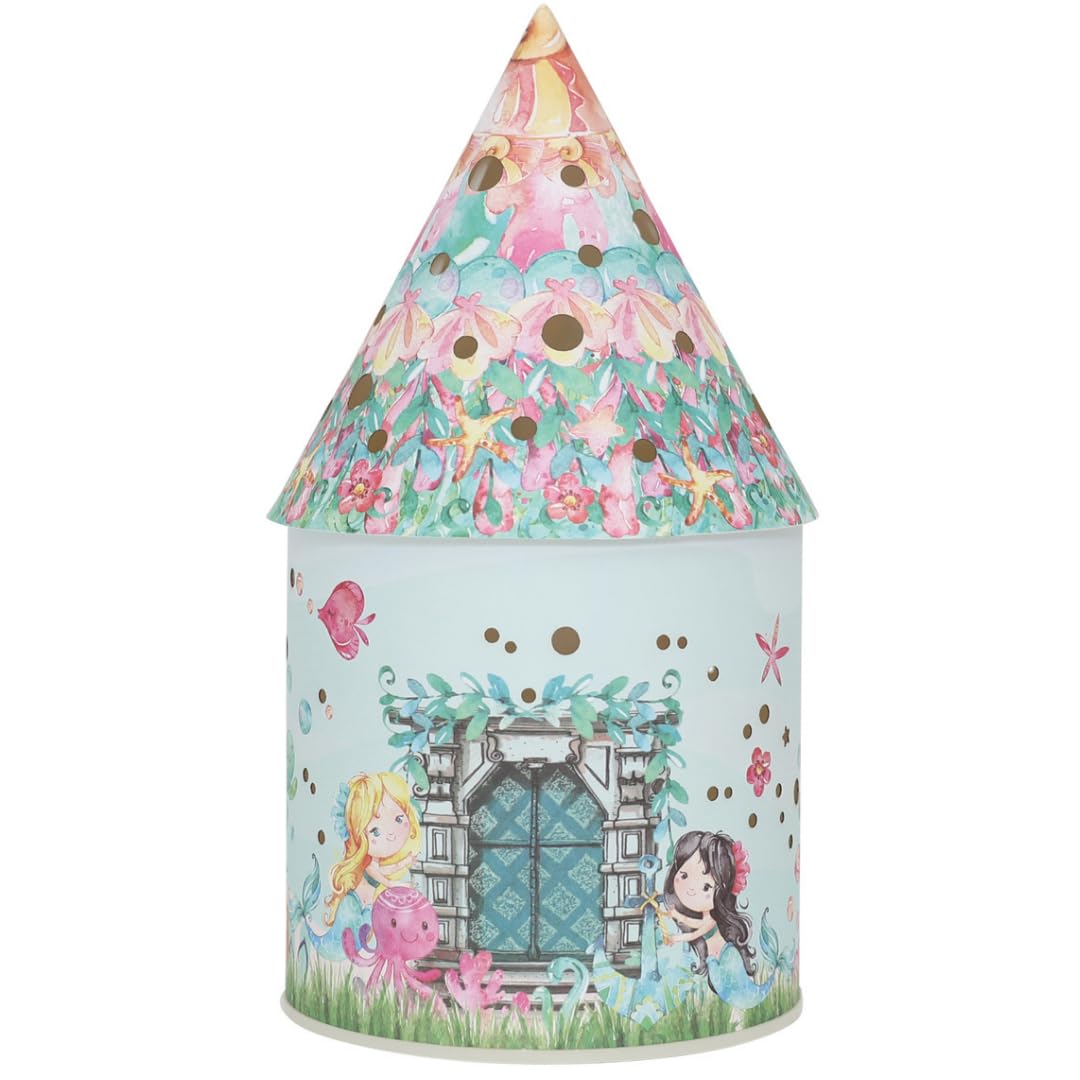 Splosh Light Up Fairy House - Shelly Delphine. Natural and Subtle Led Lighting to Brighten Up Darker Rooms and Shine Light for Kids. Charming Bedside Lamp and Bedroom Decor.
