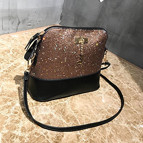 image for Clearance Sale! ZOMUSAR Women Fashion PU Leather Zipper Splice Handbag