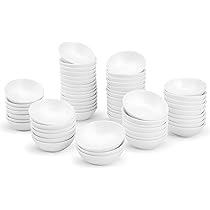 Lot De 4 Bols à Sauce Ronds En Céramique De Soja De 8,9 Cm