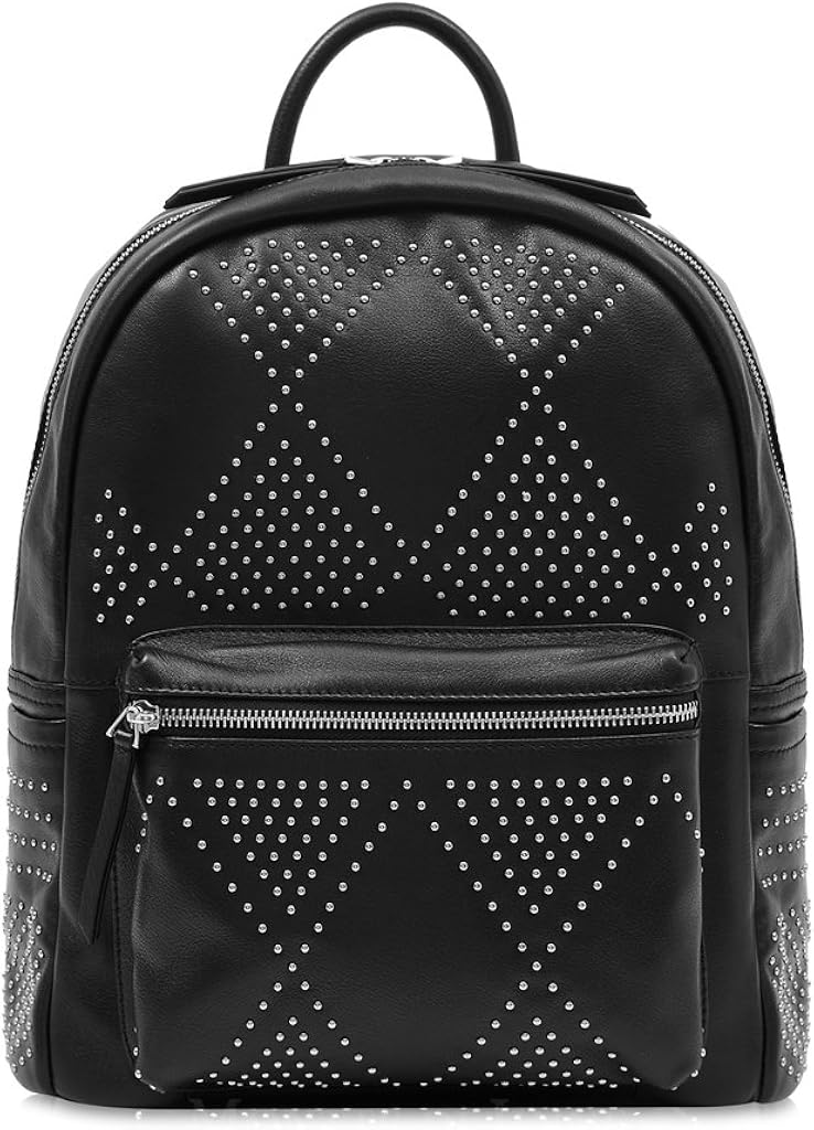 micro leather backpack
