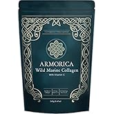 Marine Collagen Powder with Vitamin C – Hydrolyzed for Optimal Absorption | Unflavored & Easily Dissolves | Non-GMO & Microplastic Tested | Skin, Hair & Joint Support | 240g (30 Servings)