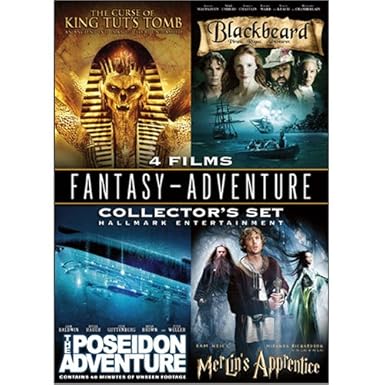 Amazon Com Fantasy Adventure 4 Movie Collector S Set Casper Van Dien Angus Macfadyen Stacey Keach Richard Chamberlain Steve Guttenberg Sam Neill Russell Mulcahy Kevin Connor David Wu John Putch Movies Tv